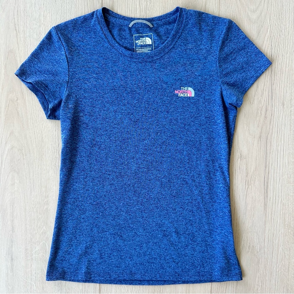The North Face Heathered Blue Tee